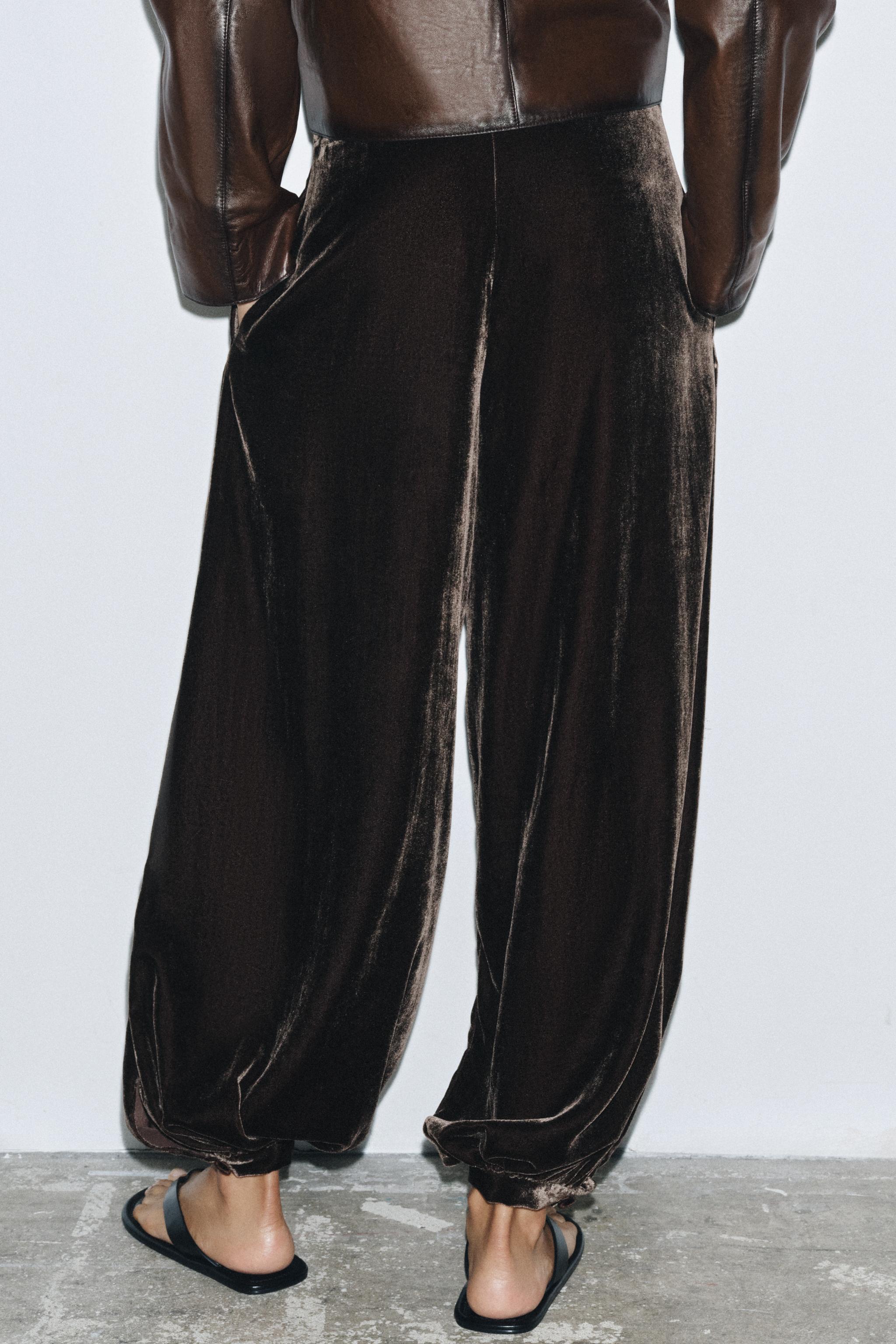 ZW COLLECTION VELVET BLOOMERS